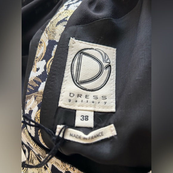 Dress Gallery Women’s Leo Dore V-Neck Dress Size 38T FR (4/S US) NWT - Picture 3 of 10